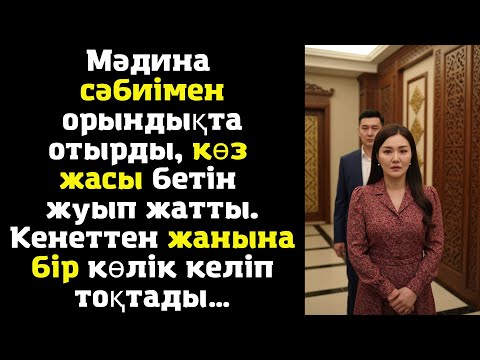 Видео: Мәдина сәбиімен орындықта отырды, көз жасы бетін жуып жатты. Кенеттен жанына бір көлік