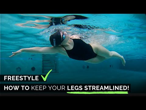 Видео: Как избежать расставления ног при плавании вольным стилем!