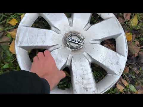 Видео: Нашёл два оригинальных колпака от Ниссан Ноут и от Фольксваген Тигуан