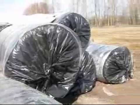 Видео: Сенаж Упакован ВРУЧНУЮ 100 тонн. Апрель