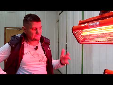 Видео: ИК лампы для сушки  ПЛЮСЫ и минусы