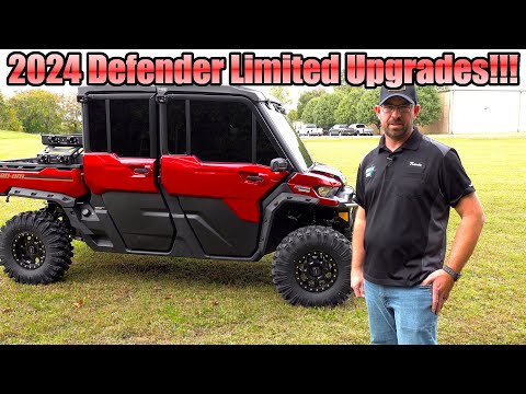 Видео: Ограниченные максимальные улучшения Defender 2024 от Travis!!!