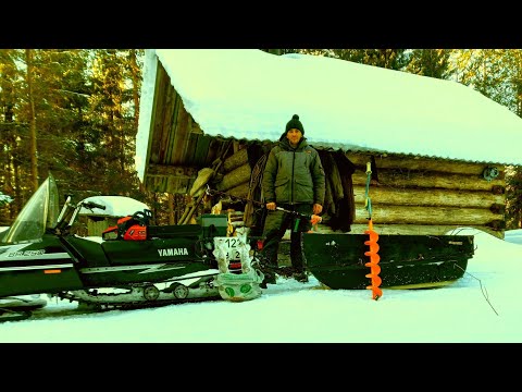 Видео: Живу Один в Глухой Тайге.Ставлю Самоловки на Щуку.Быт в Таёжной Избе.Рыбалка