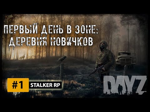 Видео: ☢️DayZ STALKER RP STREAM #1 Стрим сталкер РП. День 1. Деревня новичков.