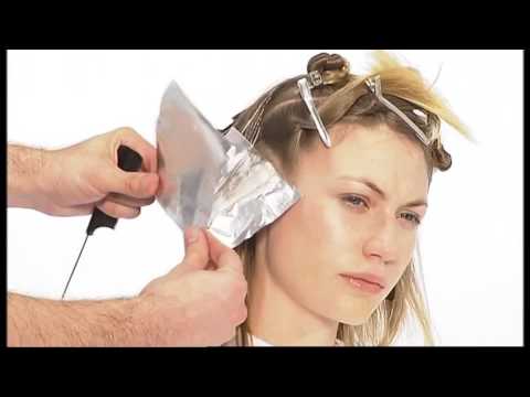 Видео: Мелирование цвет блонд по технологии Видал Сассуна