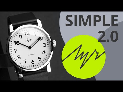 Видео: Часы Луч 71951922 коллекция Simple 2.0
