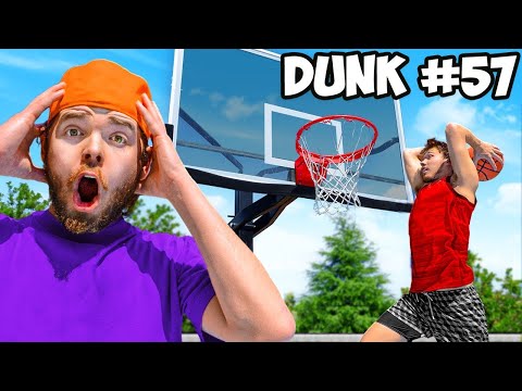 Видео: Последний, кто промахнется мимо мини-кольца «Хуп-данк», выиграет приз!