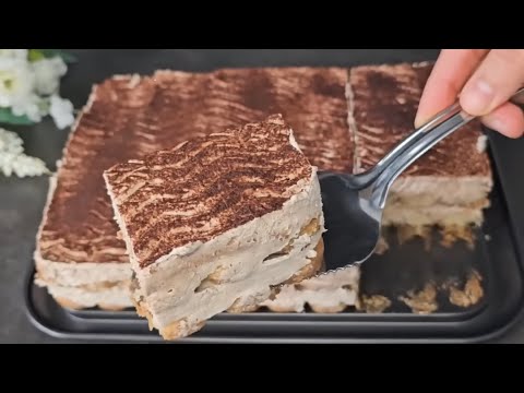 Видео: Десерт за 5 МИНУТ! Вы будете в восторге! 😋 Очень вкусно и исчезает в мгновение ока!!