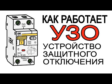 Видео: Как работает УЗО (устройство защитного отключения)