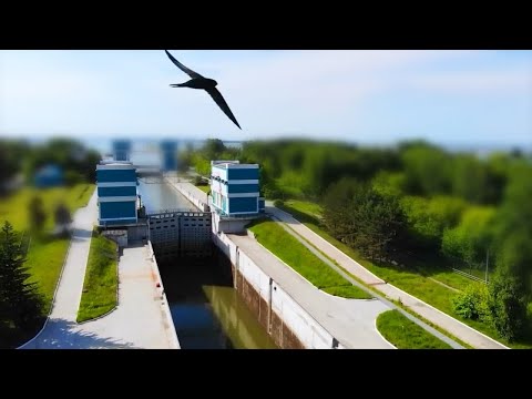 Видео: Novosibirsk 4k drone Новосибирск с высоты птичьего полета, Шлюзы