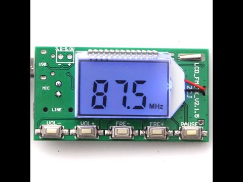 Видео: FM радио передатчик из китая 3в1