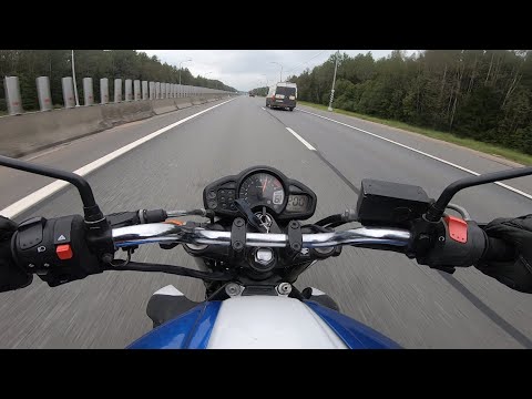 Видео: Suzuki  Sfv 650 спустя неделю
