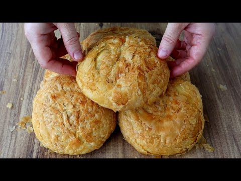 Видео: С тех пор, как я нашла этот метод 👆, я больше не покупаю слоеное тесто. Очень хрустящий и легкий