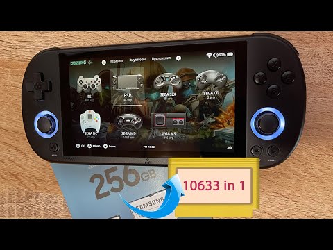 Видео: Готовая карта памяти с играми для Trimui Smart Pro на 256gb сборка 10633 ретро игр русские версии