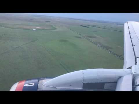 Видео: Посадка в Костанае. Первый рейс Аэрофлота