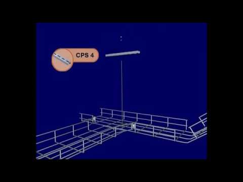 Видео: Монтаж сетчатых лотков