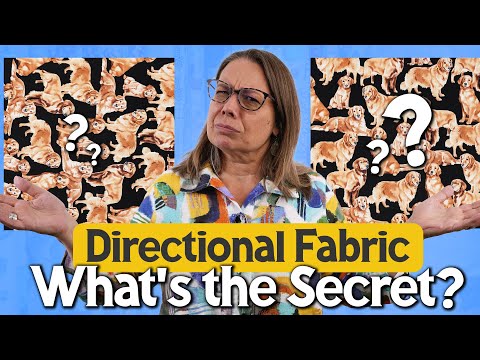Видео: Как использовать направленную ткань из ваших запасов!
