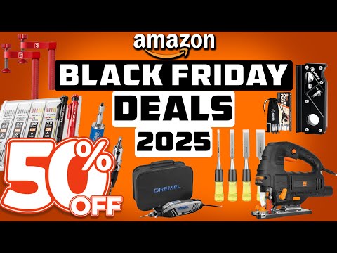 Видео: Грандиозная скидка 50% — 20 предложений на товары для деревообработки на Amazon в Черную пятницу ...