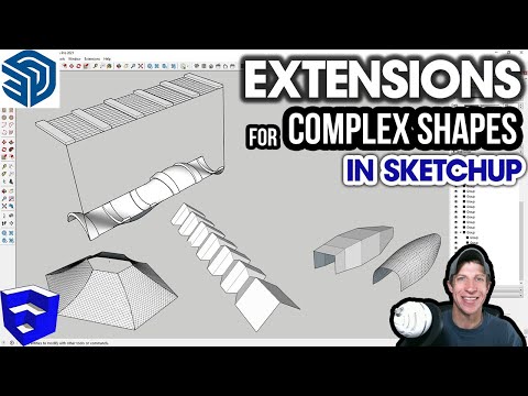 Видео: 10 ЛУЧШИХ РАСШИРЕНИЙ для моделирования сложных форм в SketchUp в 2021 году!