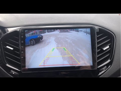 Видео: Установка камеры заднего вида Teyes на Lada Vesta