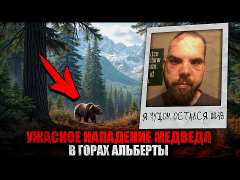 Видео: ШОКИРУЮЩЕЕ НАПАДЕНИЕ ГРИЗЛИ! Что случилось с Джереми Эвансом? История выживания