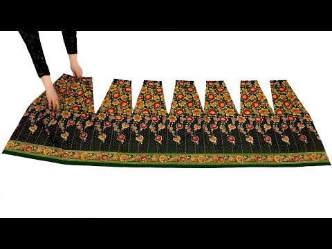 Видео: Как это может быть так просто ❤️ Вам понравится шитье этой юбки