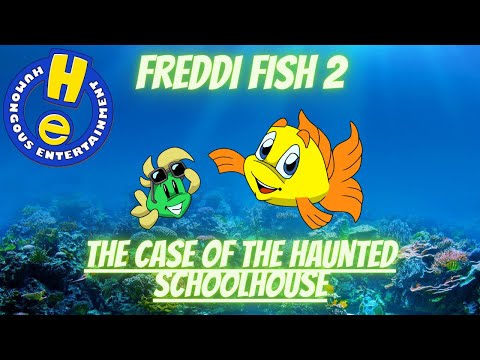 Видео: Freddi Fish 2: The Case of the Haunted Schoolhouse (1996) Прохождение на русском