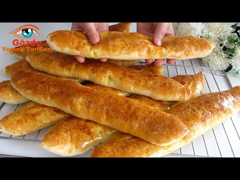 Видео: Мука, ​​вода и немного сыра! Невероятно просто и вкусно! Мой любимый хлеб!