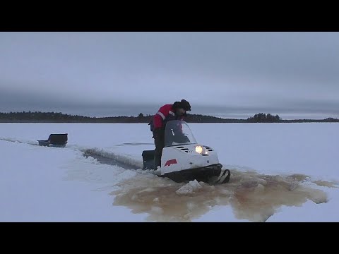 Видео: ПРОВАЛИЛСЯ НА БУРАНЕ В ВОДУ-КАК ВЫБРАТЬСЯ/СНЕГ И ВОДА ДЛЯ БУРАНА НЕ БЕДА! ВЕСНА 2021-ЗАКРЫТИЕ СЕЗОНА