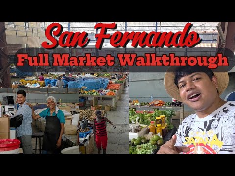 Видео: Прохождение рынка Сан-Фернандо | Древняя жемчужина Тринидада