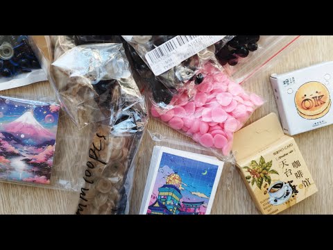 Видео: Распаковка рукодельных покупок с Алика - глазки для игрушек и стикеры