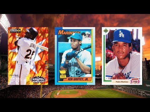 Видео: 50 самых продаваемых бейсбольных карточек 1990-х! 12–19 октября 2025 г.