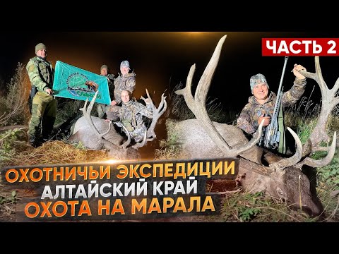 Видео: ОХОТНИЧЬИ ЭКСПЕДИЦИИ. Алтайский край. Часть 2. Охота на марала