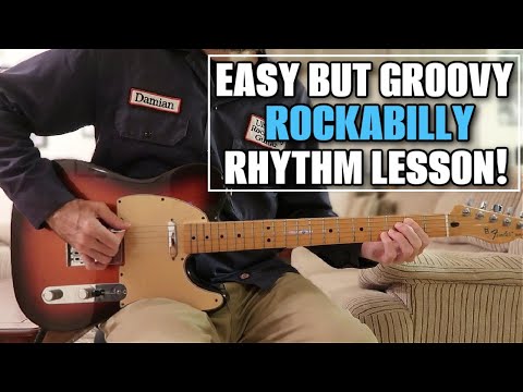 Видео: Рокабилли Ритм 101: Урок игры на гитаре в стиле буги-вуги!