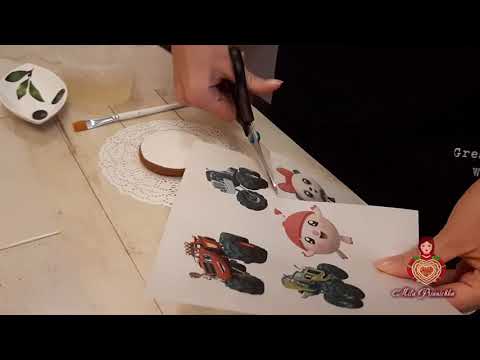Видео: Как приклеить вафельную картинку на пряник / как приклеить картинку на вафельной бумаге.