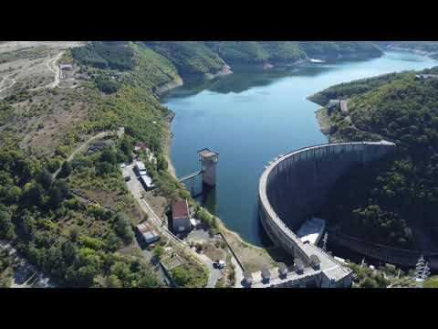 Видео: Язовирна стена ,язовир "Кърджали"