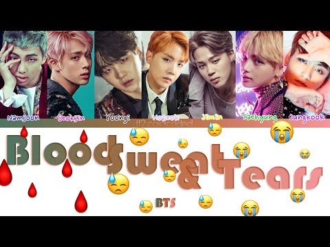 Видео: BTS (방탄소년단) - BLOOD SWEAT & TEARS (ColorCodedLyrics|ПЕРЕВОД НА РУССКИЙ|КИРИЛЛИЗАЦИЯ) FF2COLORCODED