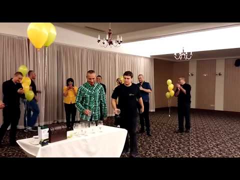 Видео: Фирмено парти - бирено съзтезания