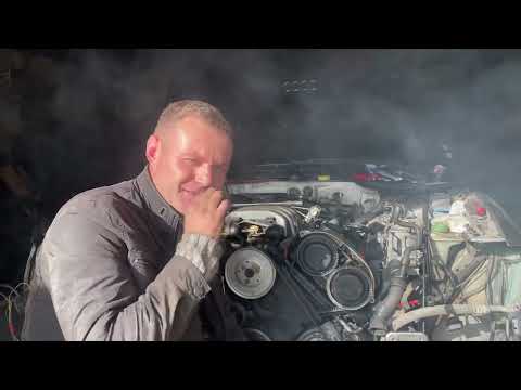 Видео: Ауди а6 с5. Финальная часть по установке двигателя ASN  в место BBJ.