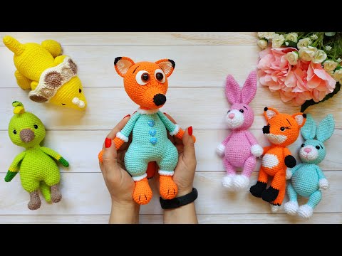 Видео: ВЯЗАНЫЕ ИГРУШКИ за МАРТ и АПРЕЛЬ 2020г.
