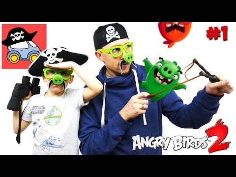 Видео: 🐽 #1 ПЕРНАТЫЕ ХОЛМЫ. Энгри Бердс 2. Прохождение игры Angry Birds 2 — Жестянка