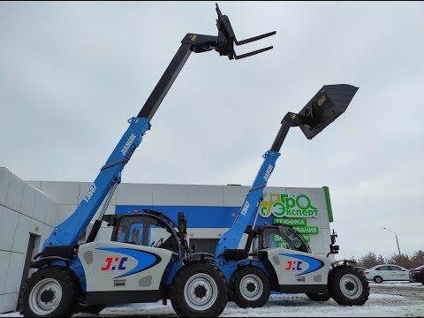 Видео: Телескопический погрузчик JIANGHE JHC T3507
