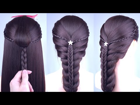 Видео: Простые и разнообразные прически для вечеринок и свадеб | Простые и красивые прически | Прически ...