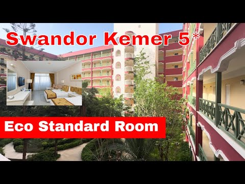 Видео: Eco Standard Room Swandor Kemer. Номера ECO в отеле Swandor Kemer