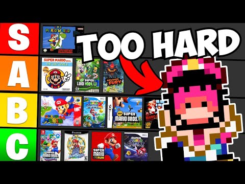 Видео: Рейтинг сложности каждой игры Mario