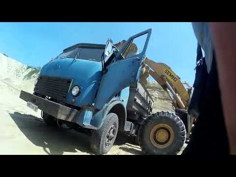 Видео: Пробный выезд МАЗа