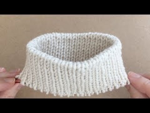 Видео: ИТАЛЬЯНСКИЙ ТРУБЧАТЫЙ НАБОР для резинки 1x1 - НОВОЕ соединение в круг полностью БЕЗ ИЗГИБА. ВОЛШЕ...