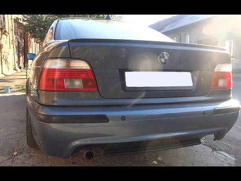 Видео: Установка М бампер БМВ Е39
