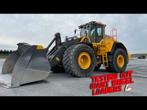 Видео: Тестирование новых колесных погрузчиков Volvo 💪🏻