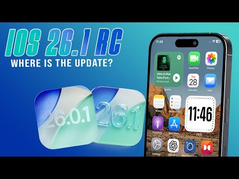 Видео: iOS 26.1 RC или iOS 26.0.2 — проблемы с выпуском и многое другое